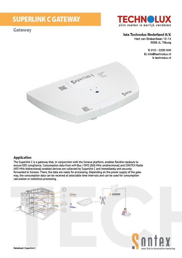 WARMTEKOSTENVERDELERS TECHNOLUX